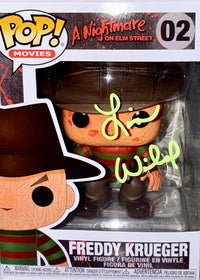 Lisa Wilcox Signed Funko Pop #02 Freddy Krueger (Nightmare On Elm Street)  - SWAU #04