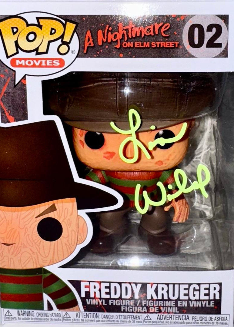 Lisa Wilcox Signed Funko Pop #02 Freddy Krueger (Nightmare On Elm Street)  - SWAU #04