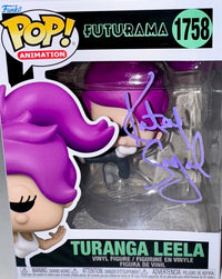 Katey Sagal Signed Funko Pop #1758 "Turanga Leela" (Futurama) - OC Celebrity Marketing #01