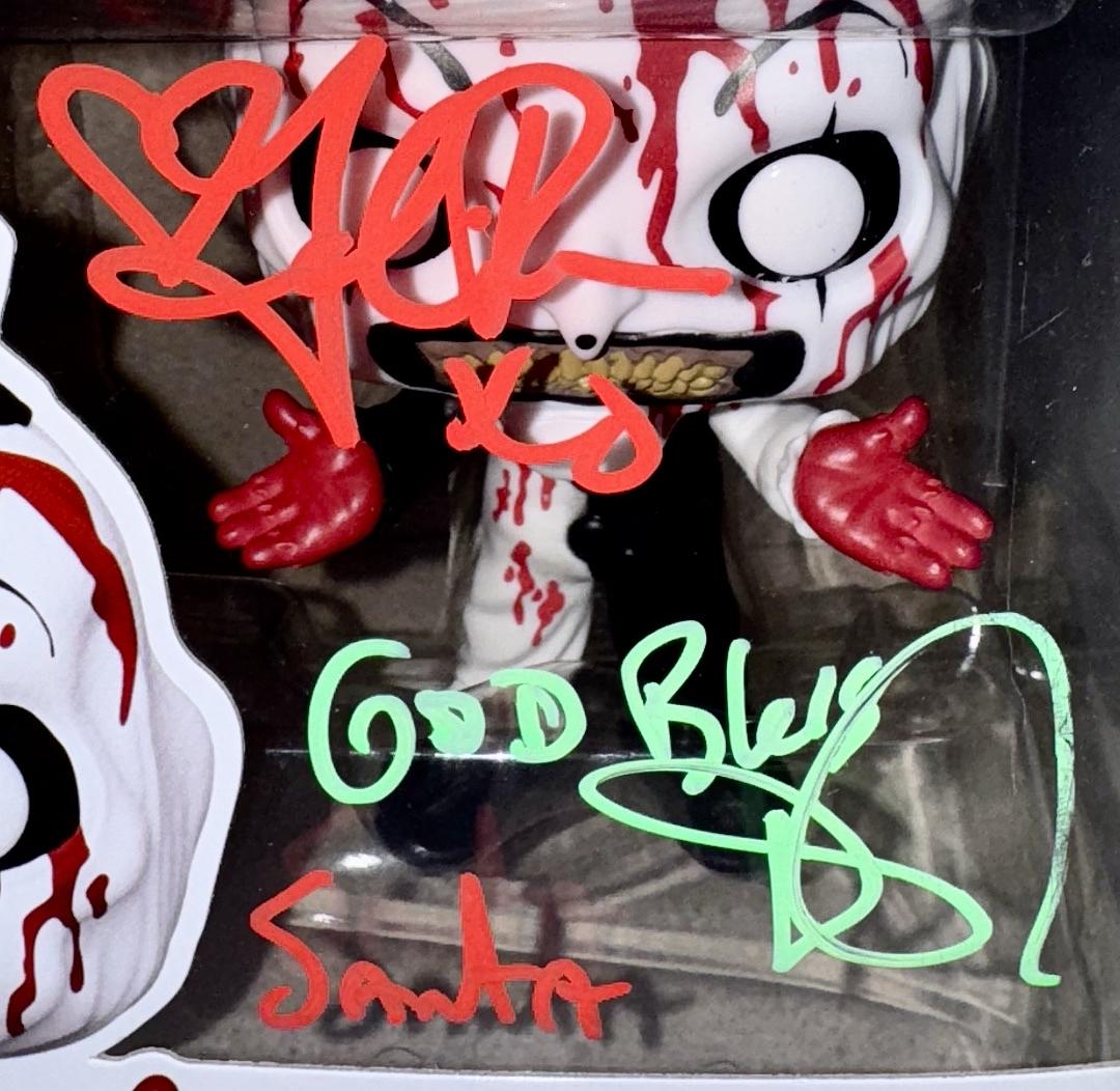 Daniel Roebuck Signed Funko Pop #1592 "Art The Clown" (Terrifier) w/Inscription - SWAU #02