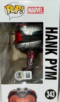 Michael Douglas Signed Funko Pop #343 "Hank Pym" (Ant-Man) - Beckett COA #06