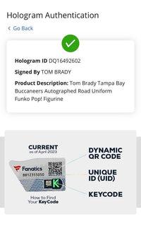 Tom Brady Autographed Tampa Bay Buccaneers Funko Pop #170 PSA/DNA Graded & Fanatics COA
