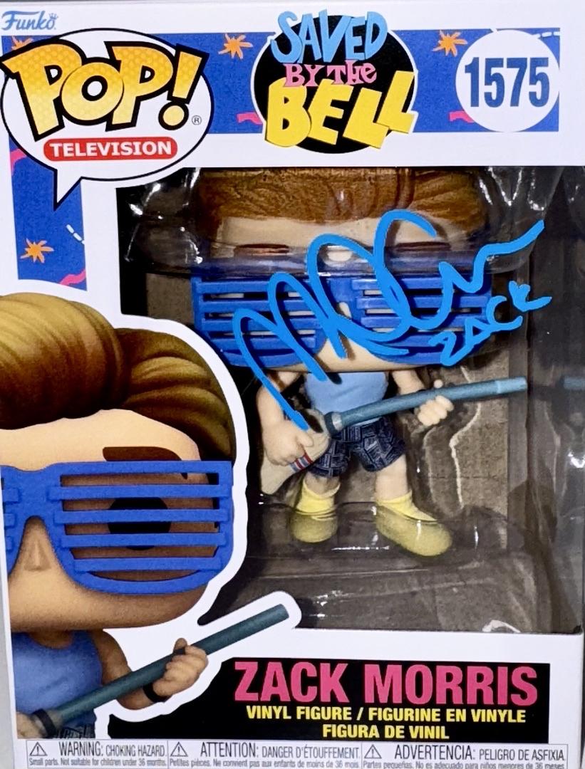 Mark Paul Gosselaar Signed Funko Pop #1575 Zack Morris (Saved By The Bell)  - Beckett COA