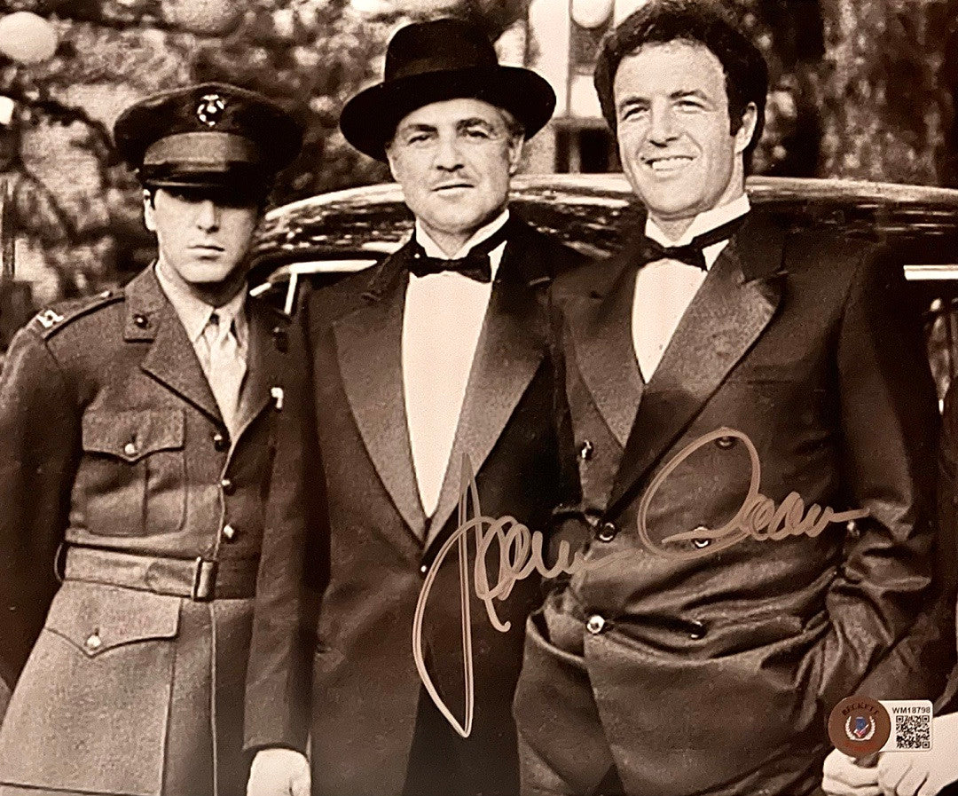 James Caan Signed 8x10 Photo (The Godfather) - Beckett COA