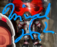 Michael Douglas Signed Funko Pop #343 "Hank Pym" Ant-Man (Blue Ink) - Beckett COA #02