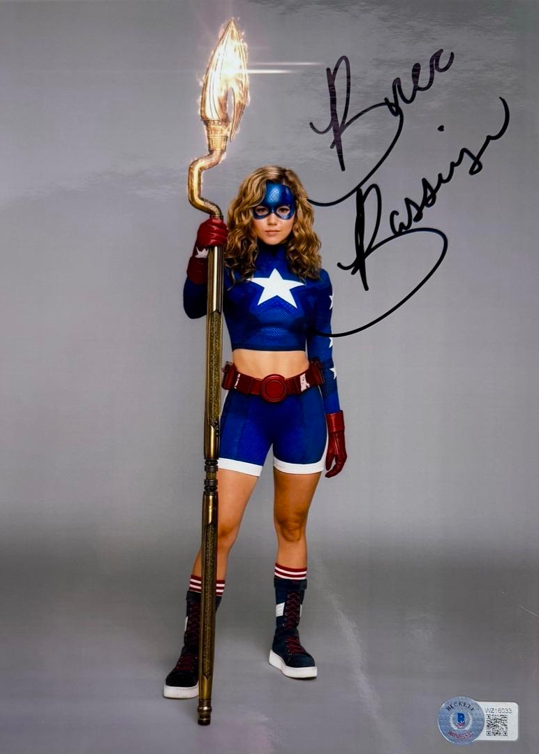 Brec Bassinger Signed 8x10 Photo (Stargirl) - Beckett COA