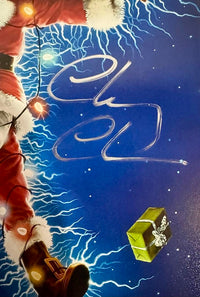 Chevy Chase & Beverly D'Angelo Signed 11x17 Photo (Christmas Vacation) - Beckett COA