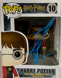 Daniel Radcliffe Signed Funko Pop #10 "Harry Potter" (Blue Ink) - Beckett COA #01