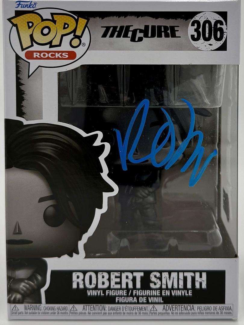 Robert Smith Signed Funko Pop #306 (The Cure) - Beckett COA