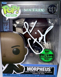 Laurence Fishburne Signed Limited Edition Funko Pop #111 Morpheus (The Matrix) - Beckett COA