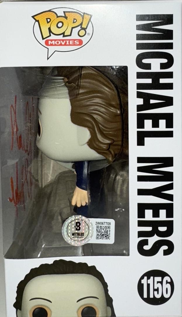 Nick Castle Signed Funko Pop #1156 "Michael Myers" (Halloween) - Beckett COA #02