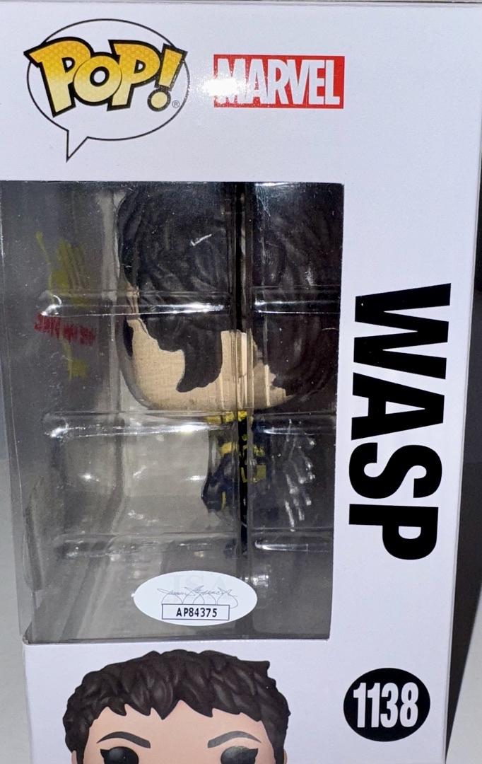 Evangeline Lilly Signed Funko Pop #1138 Wasp Ant-Man - JSA COA