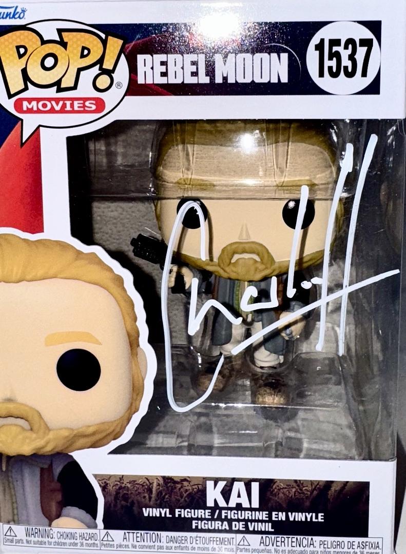 Charlie Hunnam Signed Funko Pop #1537 "Kai" (Rebel Moon) - Beckett COA
