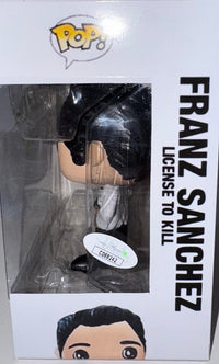 Robert Davi Signed Funko Pop "Franz Sanchez" (James Bond 007) w/Inscription - JSA COA #5