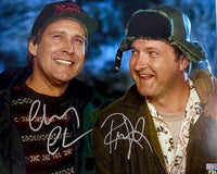 Chevy Chase & Randy Quaid Signed 16x20 Photo (Christmas Vacation) - TriStar COA