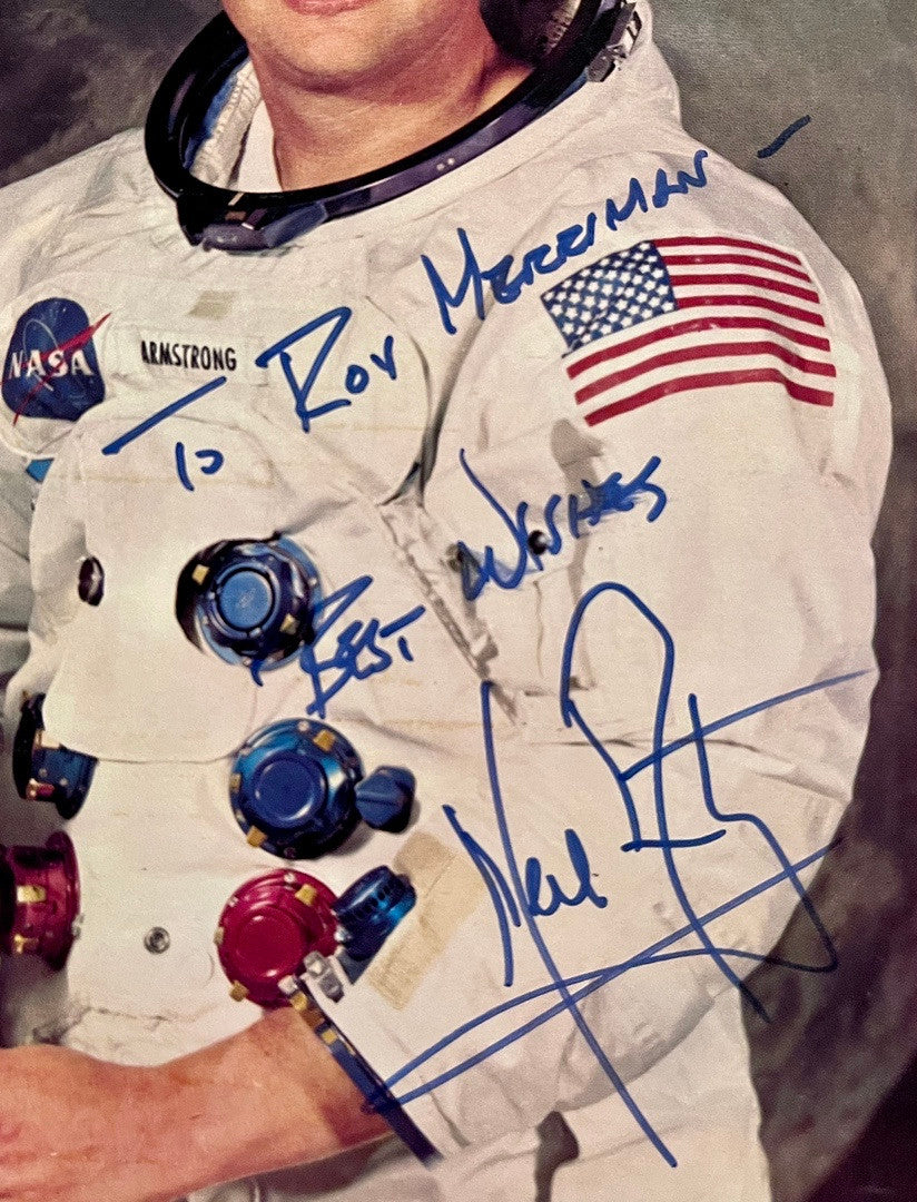 Astronaut Neil Armstrong Signed 8x10 - PSA COA (Personalized)