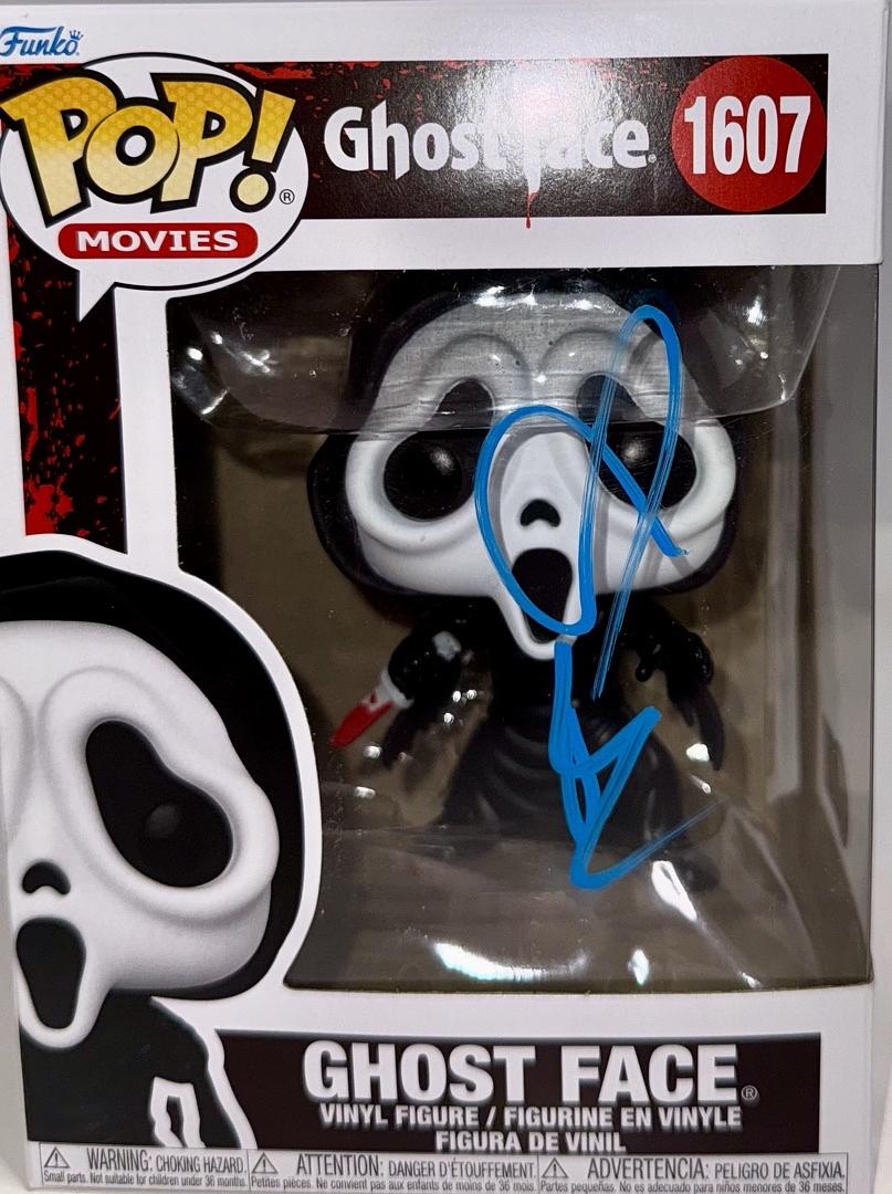 Drew Barrymore Signed Funko Pop #1607 "Ghost Face" Scream Movie - Beckett COA #02