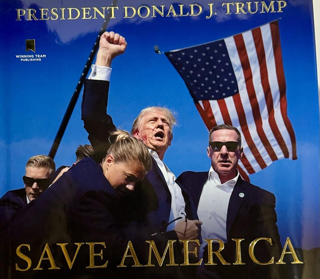 Donald Trump Autographed Save America Book Signed Hardcover - JSA COA #06