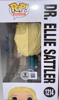 Laura Dern Signed Funko Pop #1214 "Dr. Ellie Sattler" - Beckett COA #01