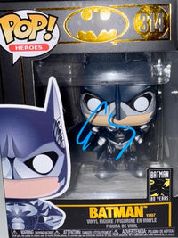George Clooney Signed Funko Pop #314 Batman (Blue Ink) - ACOA #6