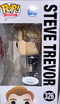 Chris Pine Signed Funko Pop #326 "Steve Trevor" (Wonder Woman 84) - JSA COA