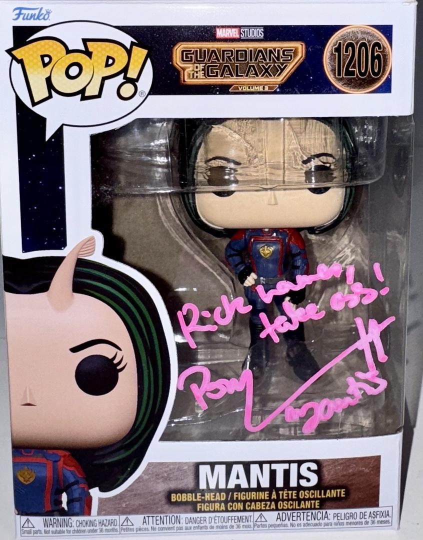 Pom Klementieff Signed Funko Pop #1206 "Mantis" (GOTG) w/Inscription - SWAU