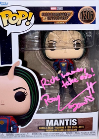 Pom Klementieff Signed Funko Pop #1206 "Mantis" (GOTG) w/Inscription - SWAU