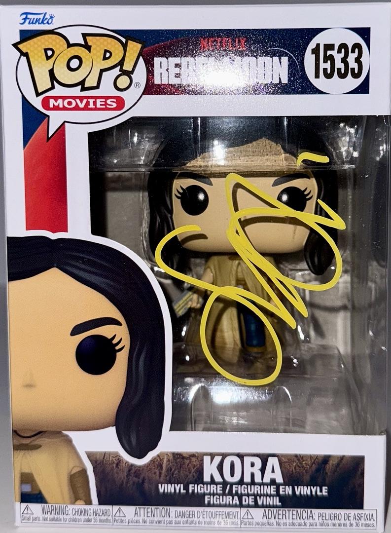 Sofia Boutella Signed Funko Pop #1533 "Kora" (Rebel Moon) - JSA COA