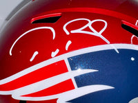 Tom Brady Autographed Full Size Replica Speed Helmet - Fanatics COA