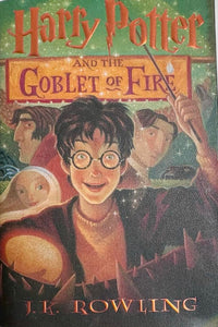 Daniel Radcliffe Autographed Book Goblet Of Fire - JSA COA #02