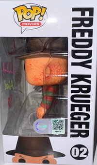 Lisa Wilcox Signed Funko Pop #02 "Freddy Krueger" w/Character Inscription (Nightmare On Elm Street) - SWAU #02