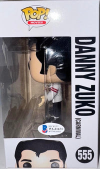 John Travolta Signed Funko Pop #555 Danny Zuko (Grease)  - Beckett COA