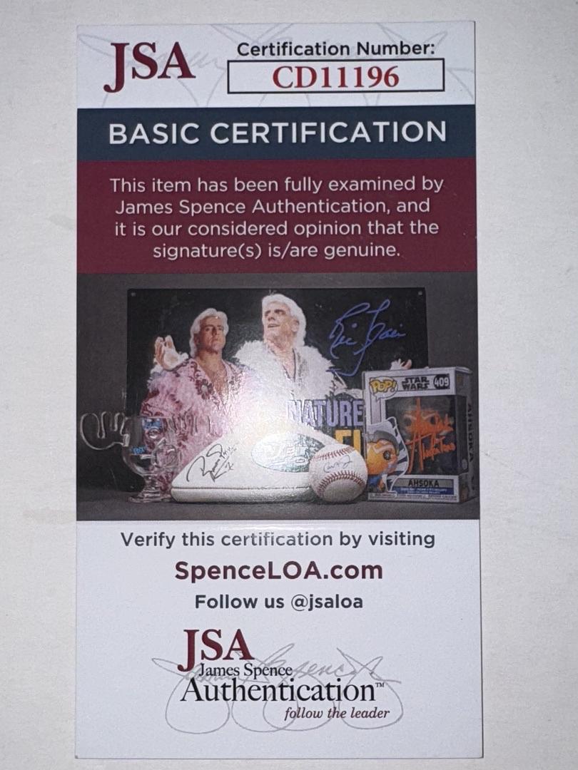 Kristen Bell Signed Funko Pop  #1874 Martian Ambassador (Mars Attacks) - JSA COA