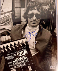 Steven Spielberg Signed 11x14 Photo (Jaws) - Beckett COA
