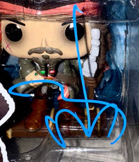Johnny Depp Signed Funko Pop #1482 Jack Sparrow (Pirates Of The Caribbean)  - Beckett COA