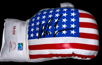 Mike Tyson Signed USA Last Punch Glove Set - Fiterman COA