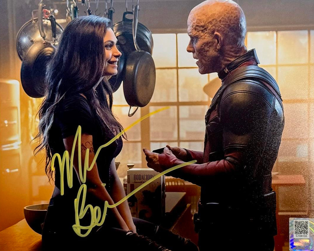 Morena Baccarin Signed 8x10 Photo (Deadpool) - Official Pix