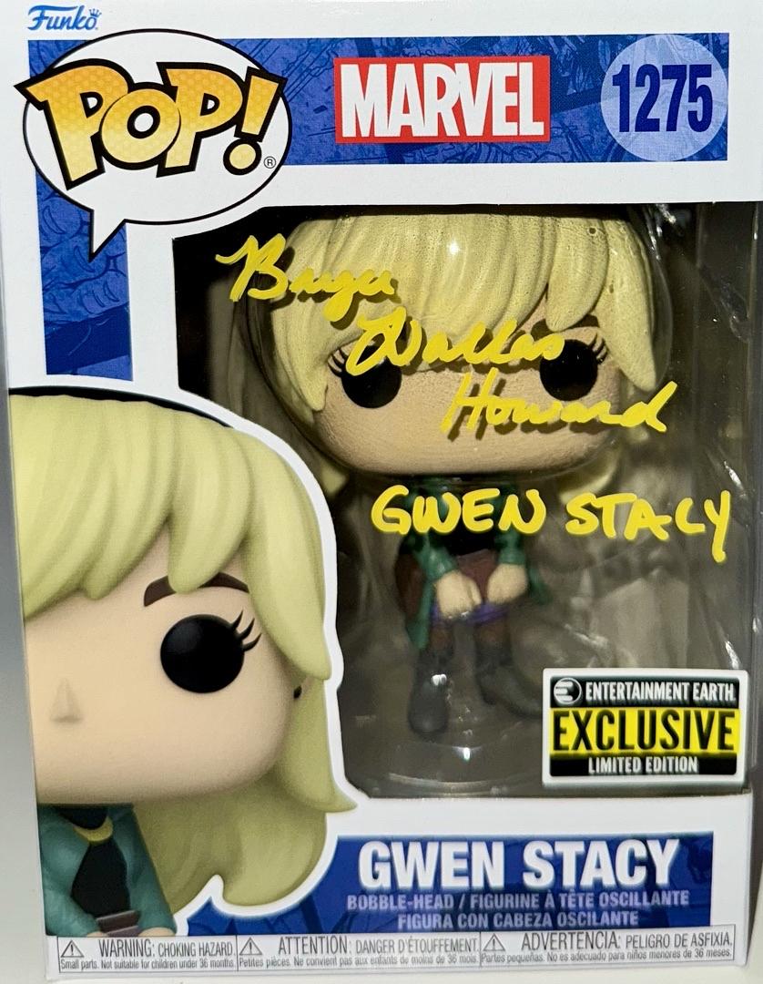 Bryce Dallas Howard Signed Funko Pop #1275 "Gwen Stacy" (Spider-Man) - Beckett COA