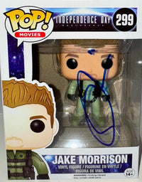 Liam Hemsworth Signed Funko Pop #299 "Jake Morrison" (Independence Day) - Beckett COA