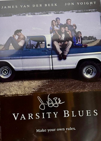 James Van Der Beek Signed 11x17 Photos (Varsity Blues) - Schwartz COA