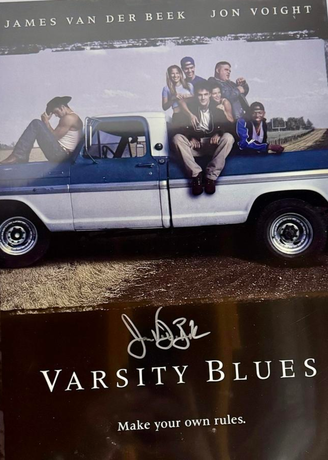 James Van Der Beek Signed 11x17 Photos (Varsity Blues) - Schwartz COA