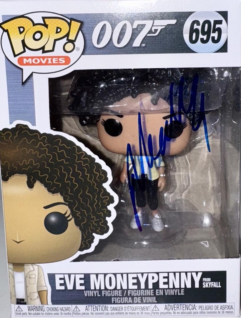 Naomie Harris Signed Funko Pop #695 "Eve Moneypenny" (James Bond 007) - Beckett COA #01