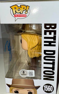 Kelly Reilly Signed Funko Pop #1560 Beth Dutton (Yellowstone) -  Beckett COA