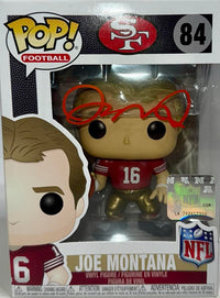 Joe Montana Signed Funko Pop #84 San Francisco 49ers - JSA COA