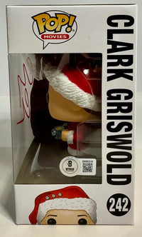 Chevy Chase Signed Funko Pop #242 "Clark Griswold" (Christmas Vacation) - Beckett COA #01