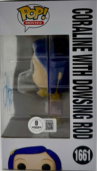 Dakota Fanning Signed Funko Pop #1661 (Coraline)  - Beckett COA