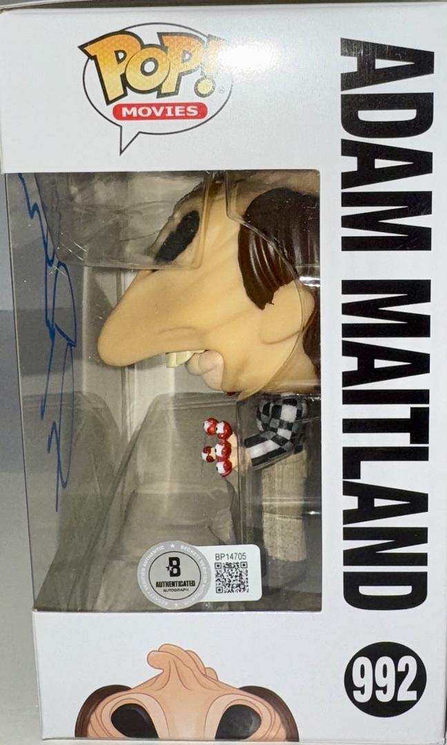 Alec Baldwin Signed Funko Pop #992 "Adam Maitland" (Beetlejuice) Blue Ink -  Beckett COA