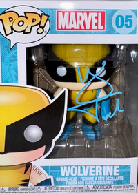 Hugh Jackman Signed Funko Pop #05 "Wolverine" Marvel - Celebrity Authentics