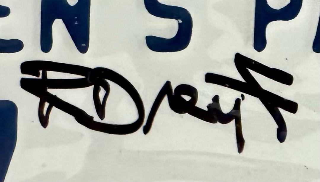 Richard Dreyfuss Signed License Plate Beckett COA (Jaws) #01
