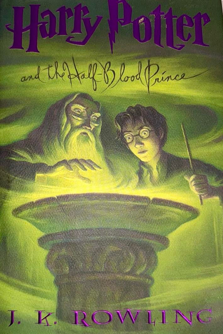 Daniel Radcliffe Autographed Book Half Blood Prince - JSA COA